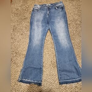 KanCan Medium Blue Flare Jeans